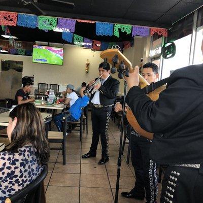 Live mariachi music!