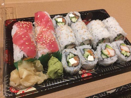 Aspen Roll, Philadelphia and California Roll