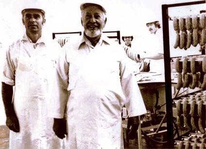 Grandpa & Pappy (Great-Grandpa) / Son & Father at the "New" Processing Plant in Cave Junction, OR around 1977.