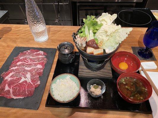 Washugyu Sukiyaki Set