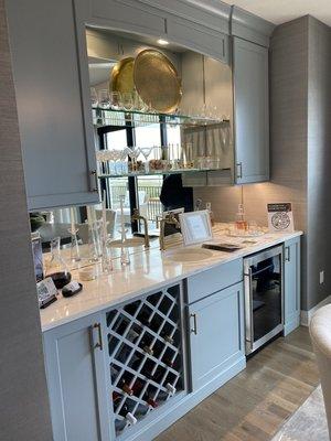 Homerama Bar by Sterling Homes Featuring Hagedorn's Appliances