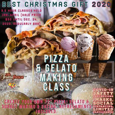 Pizza & Gelato Making Class