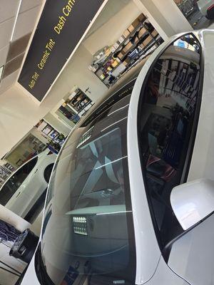 Tesla Y 70% windshield, 15% sides with 3M Ceramic 360° protection Special Deal! Ask about our Tesla summer special!