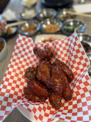 Korean fried chicken (spicy)