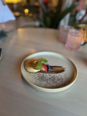 Coconut flan