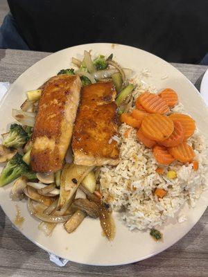 hibachi salmon