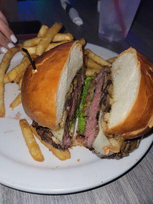 Mushroom burger