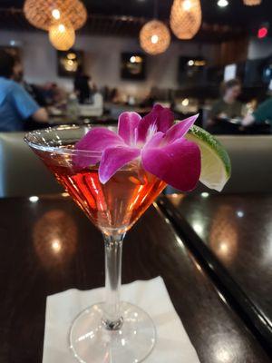 Pomegranate martini