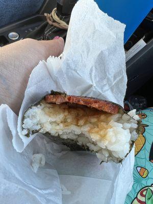 58. Portuguese Sausage Musubi