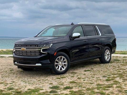 Newest Vehicle 2021 Black on Black Suburban