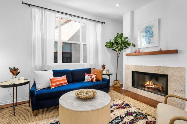 Pops of colors in our fabulous new listing in Downtown Culver City. 4014 Van Buren Pl #B