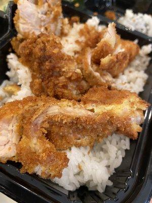 Katsu chicken bento box