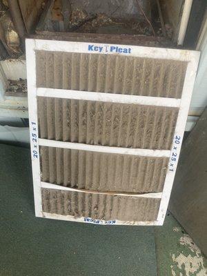 Remember winter is just around the corner,  replace your air filter to prevent costly repairs.