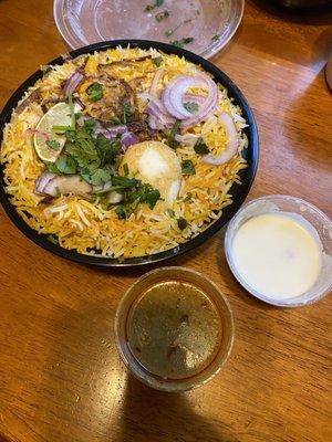 Hyderabadi Chicken Dum Biryani