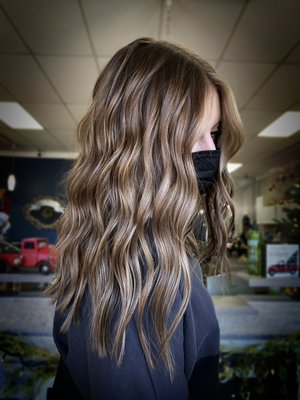 Reverse balayage