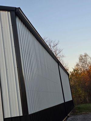 Full seamless  k-style Aluminum  gutters  6"