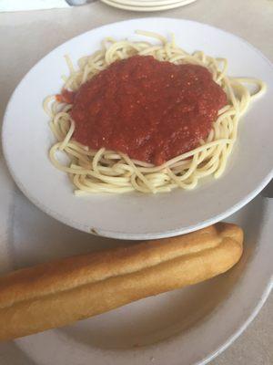 Kids spaghetti