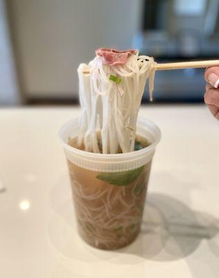 rare beef pho