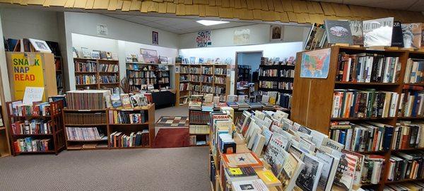 Our "South Dakota" Room, featuring SD and neighboring states' histories, biographies, and fiction