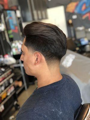 We specialize in the tonsorial arts which means an awesome haircut for our clients! Come walk in today or go to Booksy.com for appointments!