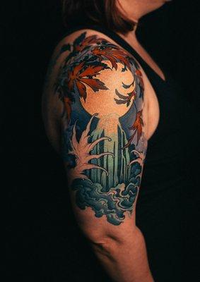 Half sleeve by Joshua Tenneson