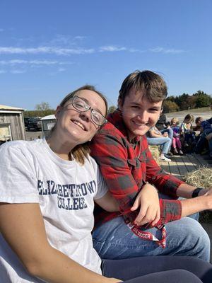 Hay rides!