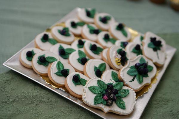 Blackberry cookies