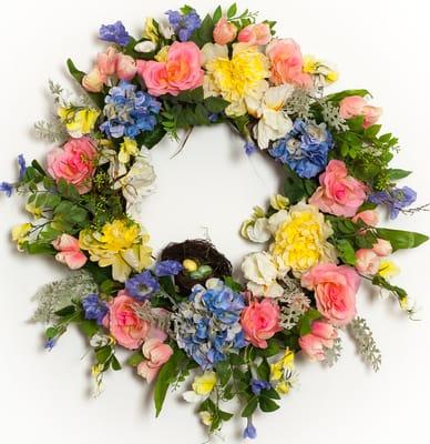 Pastel Dreams Spring and Summer wreath