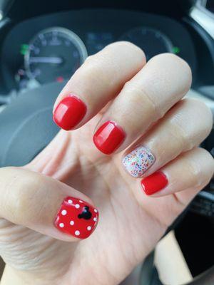 Disney inspired nails