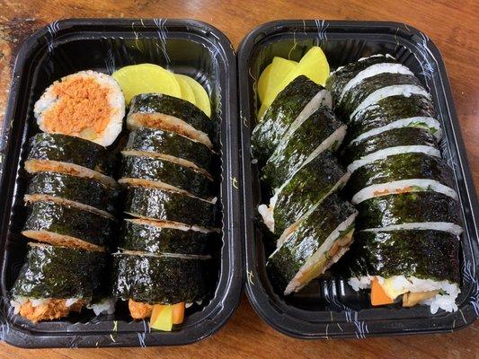 Spicy Tuna & Bulgogi Kimbap