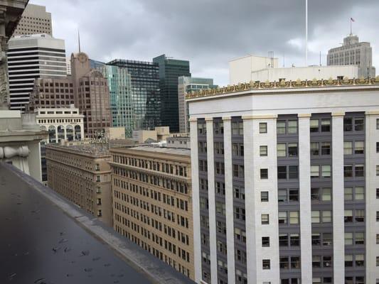 Rooftop view