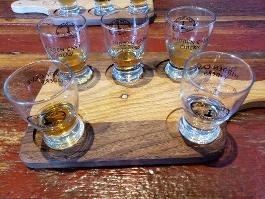 Tasting flight