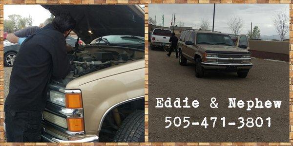 Eddie and his nephew are incredible! Five Stars! All I can say is thank you and these guys really know their stuff!