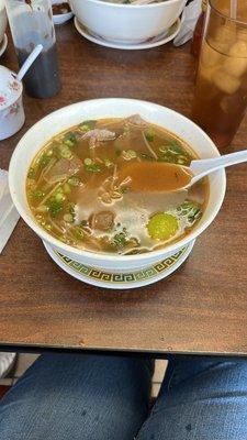 P4 some of the best pho I've ever had. They make there own chili oil. I bought 3 for christmas gifts it's that good.