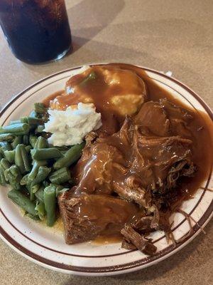 Pot Roast Dinner!! Yummy!!