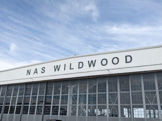 Entrance to NAS Wildwood Aviation Museum