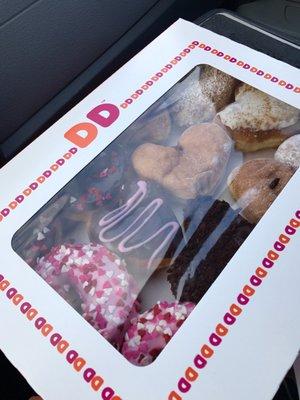 Valentine donuts