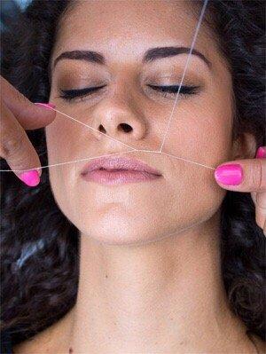 Upper Lips Threading