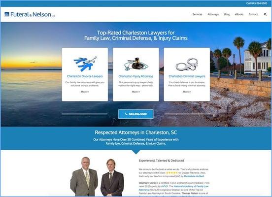 Web Design for Lawyers - Futeral & Nelson