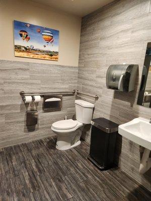 Cleanest mechanic shop bathroom EVER!