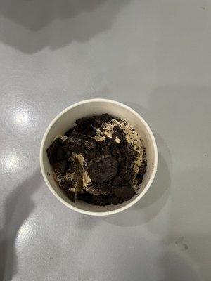 salted caramel with oreo chunks