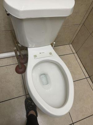 Seatless toilet