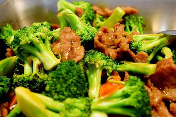 Beef with broccoli