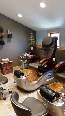 Relax with our new pedicure thrones.