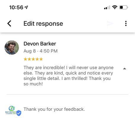 Review from Google