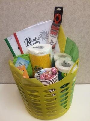 We love our tenants! All new renters receive a house warming goody bag!