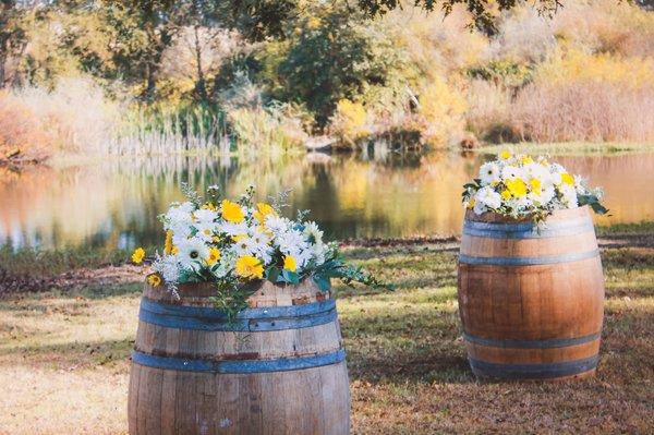 Wedding ceremony @ Panoche Creek River Ranch