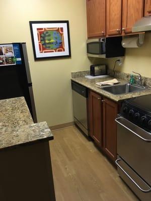 Really cute kitchen in room