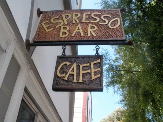 Cafe Society, Half Moon Bay, CA - espresso, very good some days.