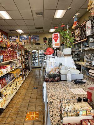 Register area & deli counter